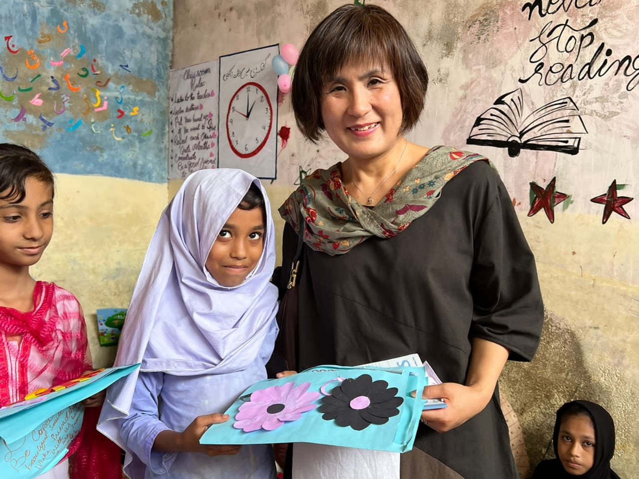 JICA's Senior Advisor Education Visited ZEST NFE Centers-the ngo world foundation