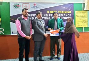 ZEST Educational Project Director of Social Welfare Inspires at ZEST Teachers Training