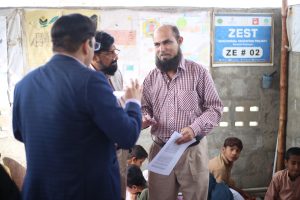 A Visit of Significance Dr. Aftab Ahmed Shaikh at NGO World's NFE Centers