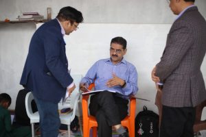A Visit of Significance Dr. Aftab Ahmed Shaikh at NGO World's NFE Centers