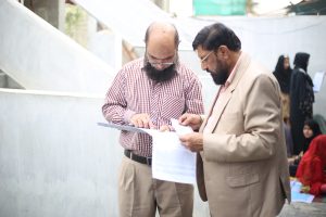 A Visit of Significance Dr. Aftab Ahmed Shaikh at NGO World's NFE Centers