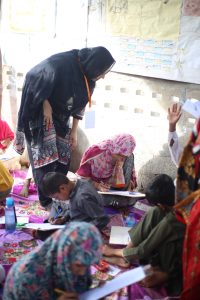 A Visit of Significance Dr. Aftab Ahmed Shaikh at NGO World's NFE Centers
