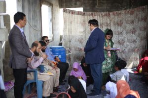 A Visit of Significance Dr. Aftab Ahmed Shaikh at NGO World's NFE Centers