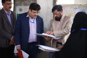 A Visit of Significance Dr. Aftab Ahmed Shaikh at NGO World's NFE Centers