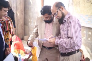 A Visit of Significance Dr. Aftab Ahmed Shaikh at NGO World's NFE Centers