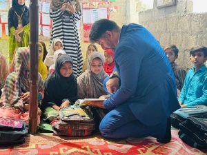 Lucky Knits Witness Empowering Education with THE NGO WORLD