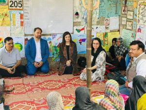 Lucky Knits Witness Empowering Education with THE NGO WORLD