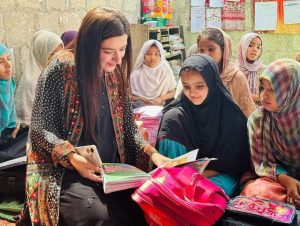 Lucky Knits Witness Empowering Education with THE NGO WORLD