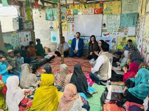 Lucky Knits Witness Empowering Education with THE NGO WORLD
