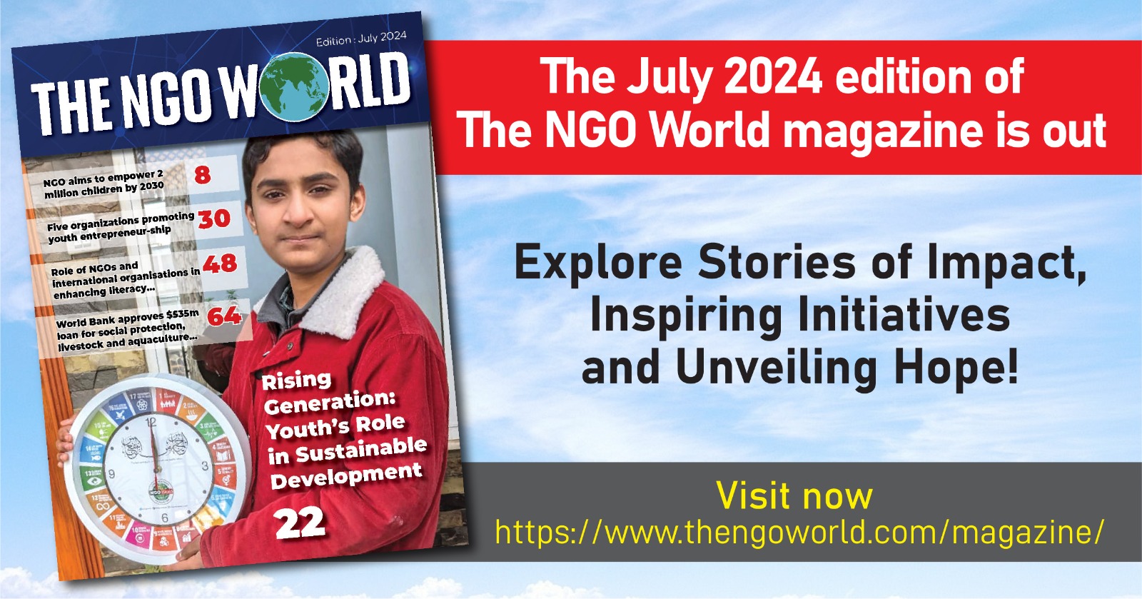 Bridging Impact The NGO World Magazine’s July 2024 Edition