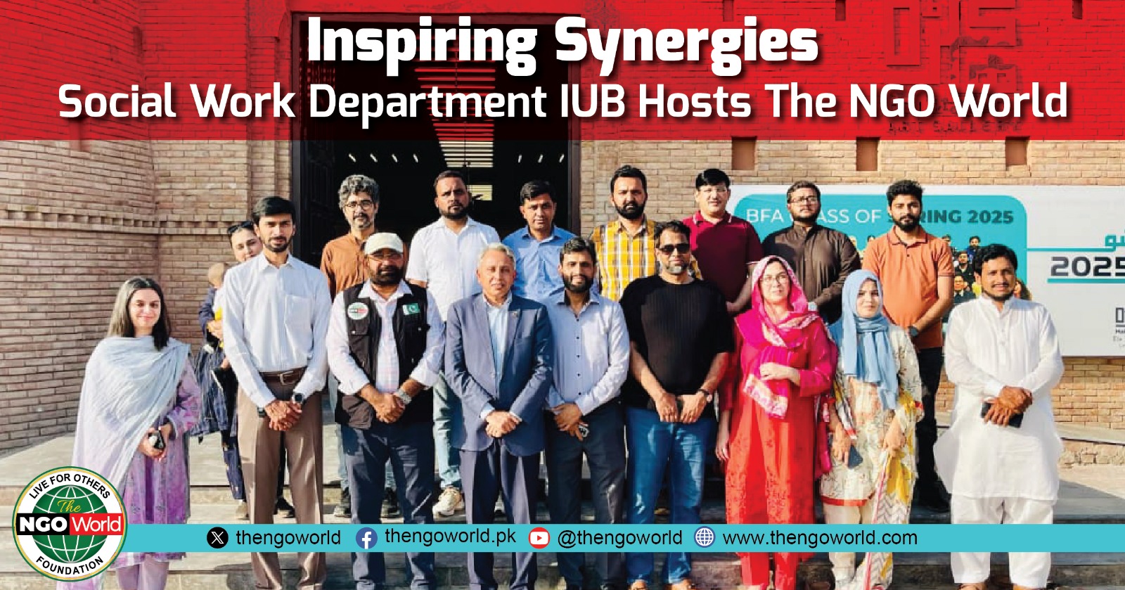 Inspiring Synergies: Social Work Department IUB Hosts The NGO World