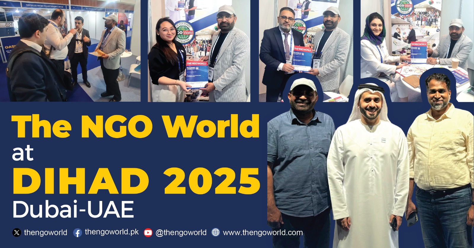The NGO World Participates as Media Partner at DIHAD 2025