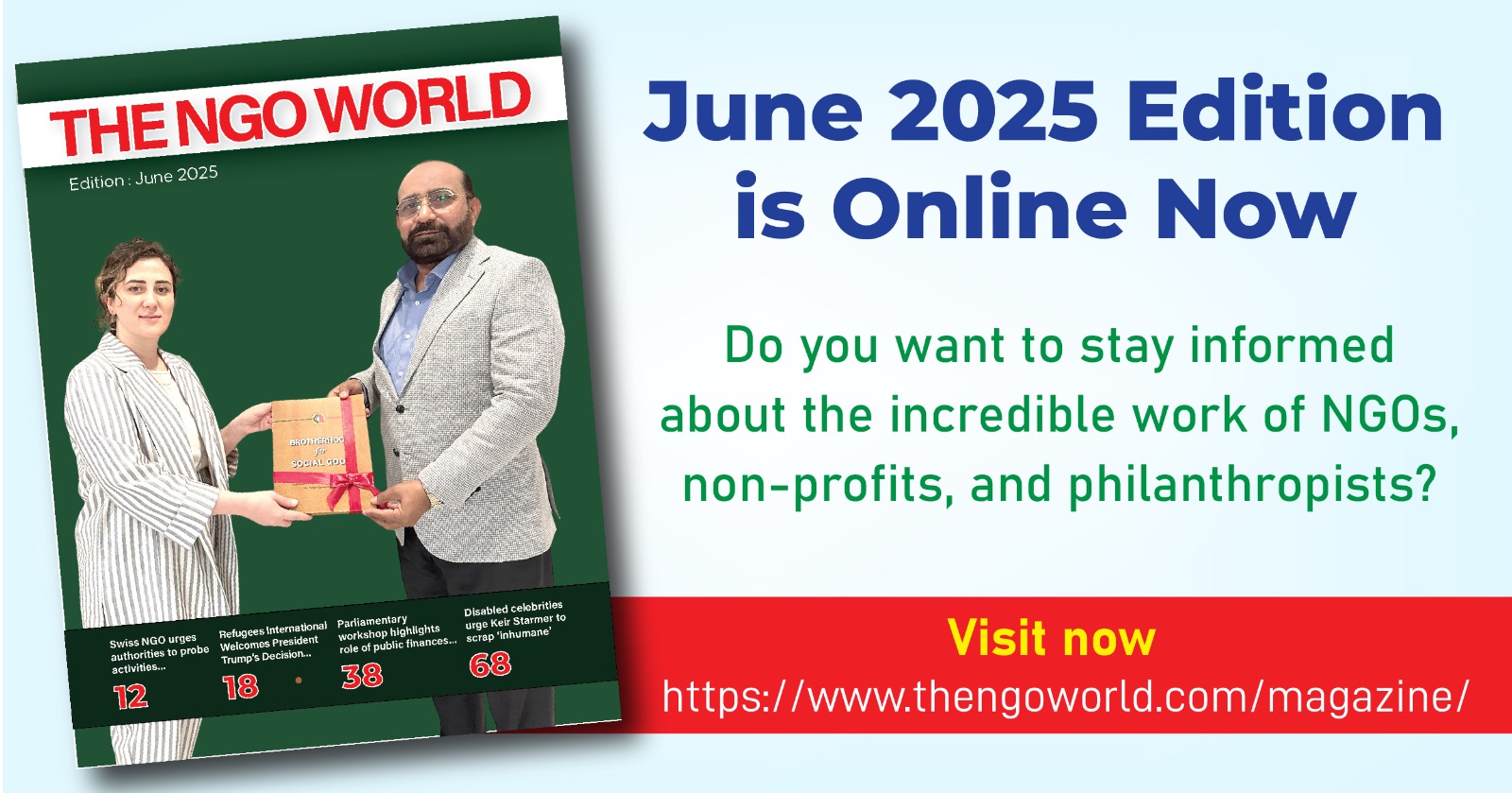 Bridging Impact: The NGO World Magazine’s June 2025 Edition