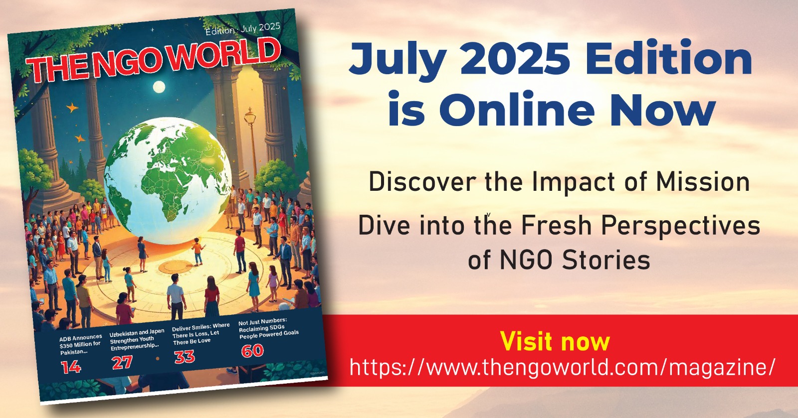 Bridging Impact The NGO World Magazine’s July 2025 Edition