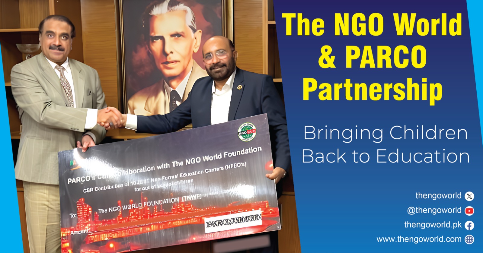 Celebrating a meaningful collaboration to bring out-of-school children back to books and transform lives.